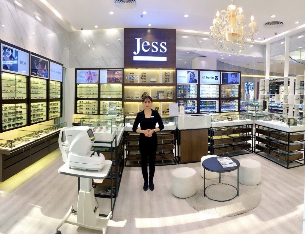 JESS Luxury eyewear store